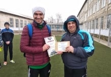 Товарищеский матч по футболу ко дню вывода войск из Афганистана