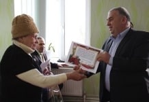 В с.Гайдар отметили 80-летний юбилей ветерана труда