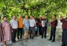 Чествование юбиляров и долгожителей села Гайдар в честь храмового праздника . 28.08.22