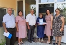 Ирина Савельевна Мошогло из села Гайдар, вчера 16.11.23, отметила 90 — летний юбилей