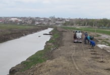 Озеленение вдоль речки Лунгуца села Гайдар!!!